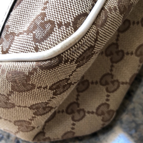 Authentic Gucci medium GG Twins Canvas Tote - Picture 13 of 15